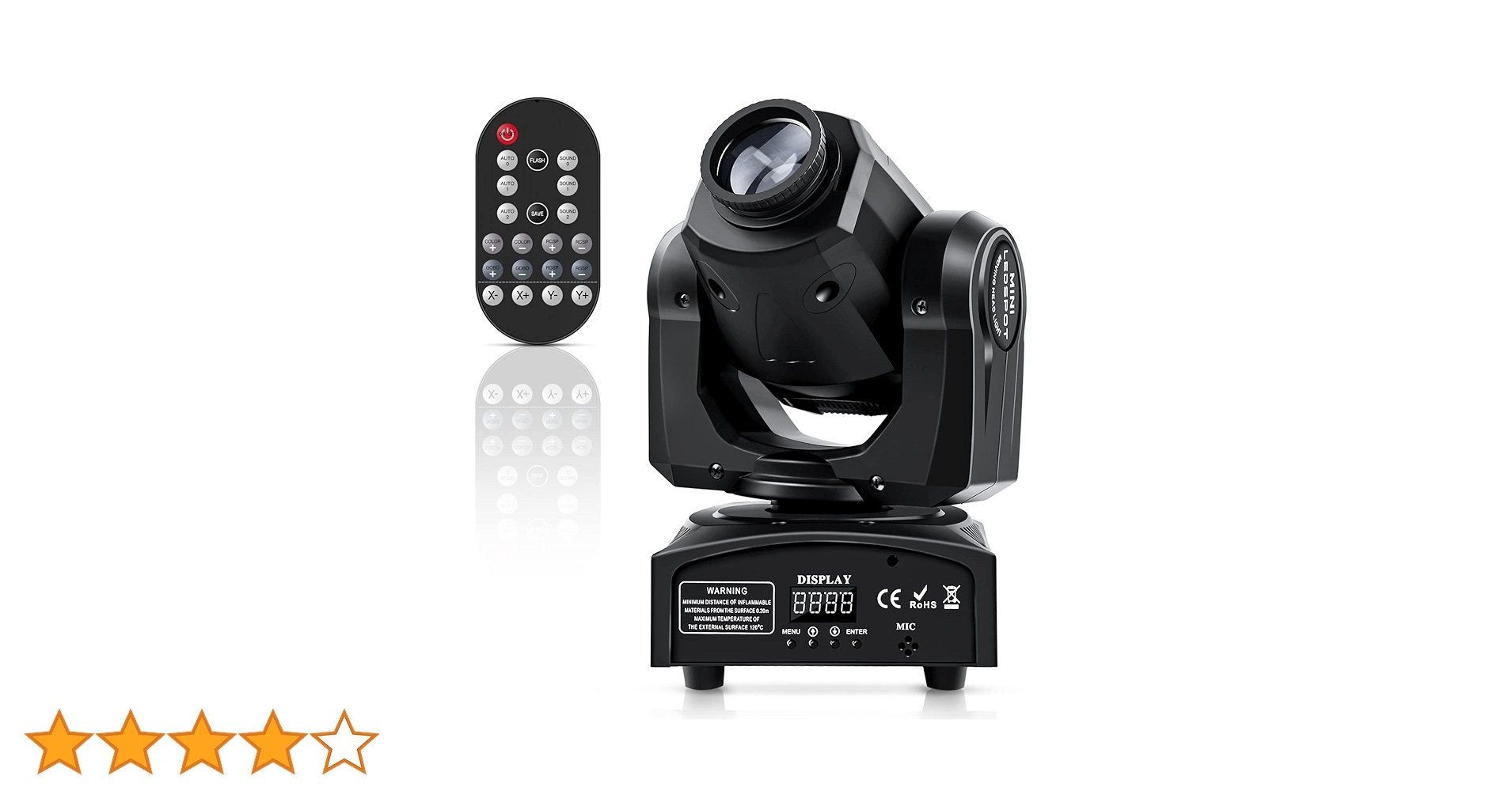Amazon.co.jp: U`King 50W ムービングライト ムービングヘッド